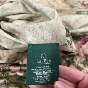 Ralph Lauren Rare Vintage “Adriana” king Pillow Shams (2), Excellent Condition